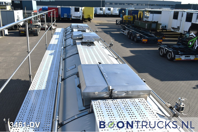Burg BPO 12-27 Z TANK | 32,8 M³ * 3 COMP. * FOOD * STAINLESS STEEL * APK 10-2025 - Tank semi-trailer: picture 2 Burg BPO 12-27 Z TANK | 32,8 M³ * 3 COMP. * FOOD * STAINLESS STEEL * APK 10-2025 - Tank semi-trailer: picture 2
