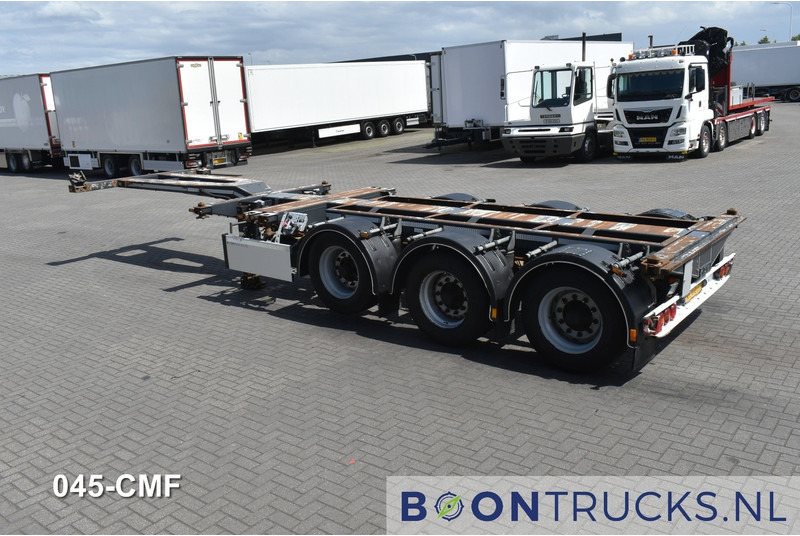D-Tec FLEXITRAILER | 2x20-30-40-45ft HC * 2x EXTENDABLE * LIFT AXLE * NL TRAILER - Container transporter/ Swap body semi-trailer: picture 3 D-Tec FLEXITRAILER | 2x20-30-40-45ft HC * 2x EXTENDABLE * LIFT AXLE * NL TRAILER - Container transporter/ Swap body semi-trailer: picture 3