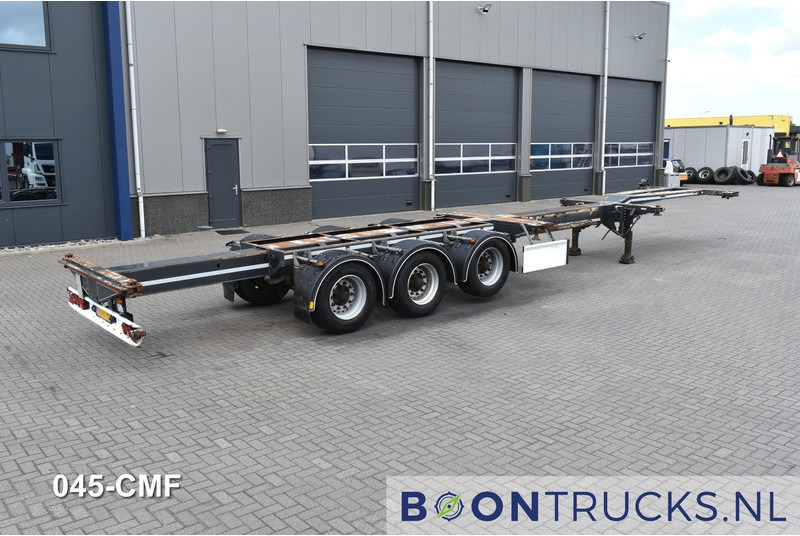 D-Tec FLEXITRAILER | 2x20-30-40-45ft HC * 2x EXTENDABLE * LIFT AXLE * NL TRAILER - Container transporter/ Swap body semi-trailer: picture 2 D-Tec FLEXITRAILER | 2x20-30-40-45ft HC * 2x EXTENDABLE * LIFT AXLE * NL TRAILER - Container transporter/ Swap body semi-trailer: picture 2