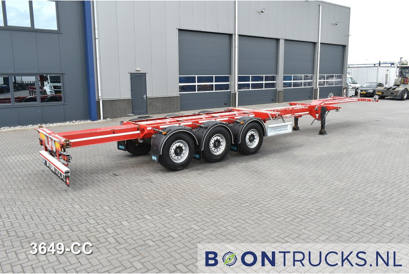 D-Tec FLEXITRAILER | 2x20-30-40-45ft HC * 2x LIFT AXLE * 2x EXTENDABLE * DISC BRAKES - Asphalt machine: picture 2 D-Tec FLEXITRAILER | 2x20-30-40-45ft HC * 2x LIFT AXLE * 2x EXTENDABLE * DISC BRAKES - Asphalt machine: picture 2