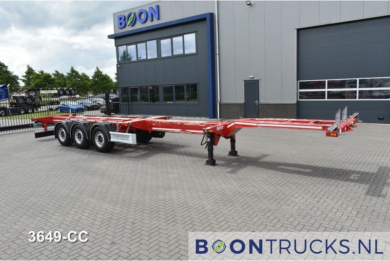 D-Tec FLEXITRAILER | 2x20-30-40-45ft HC * 2x LIFT AXLE * 2x EXTENDABLE * DISC BRAKES - Asphalt machine: picture 4 D-Tec FLEXITRAILER | 2x20-30-40-45ft HC * 2x LIFT AXLE * 2x EXTENDABLE * DISC BRAKES - Asphalt machine: picture 4