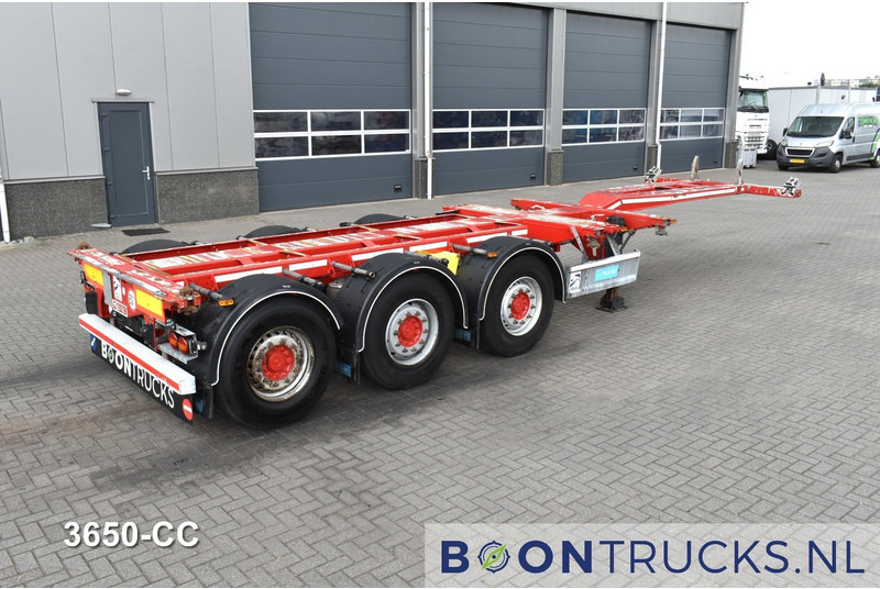 D-Tec FLEXITRAILER | 2x20-30-40-45ft HC * 2x LIFT AXLE * 2x EXTENDABLE * MOT 11-2025 - Asphalt machine: picture 1 D-Tec FLEXITRAILER | 2x20-30-40-45ft HC * 2x LIFT AXLE * 2x EXTENDABLE * MOT 11-2025 - Asphalt machine: picture 1
