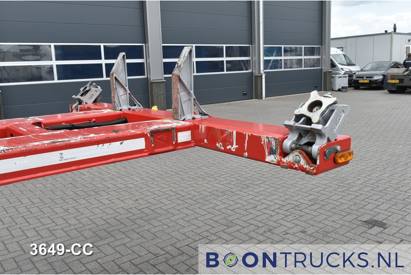 Container transporter/ Swap body semi-trailer D-Tec FLEXITRAILER | 2x20-30-40-45ft HC * 2x LIFT AXLE * 2x EXTENDABLE * NL TRAILER * APK 09-2026: picture 9