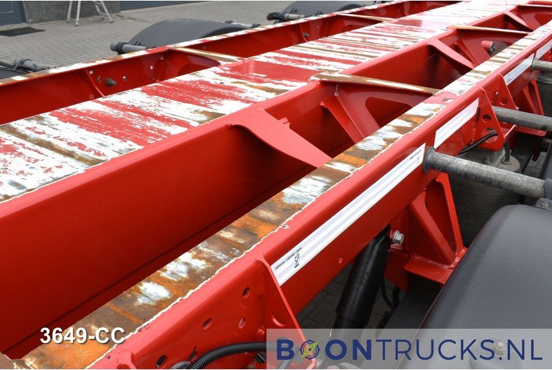 Container transporter/ Swap body semi-trailer D-Tec FLEXITRAILER | 2x20-30-40-45ft HC * 2x LIFT AXLE * 2x EXTENDABLE * NL TRAILER * APK 09-2026: picture 20