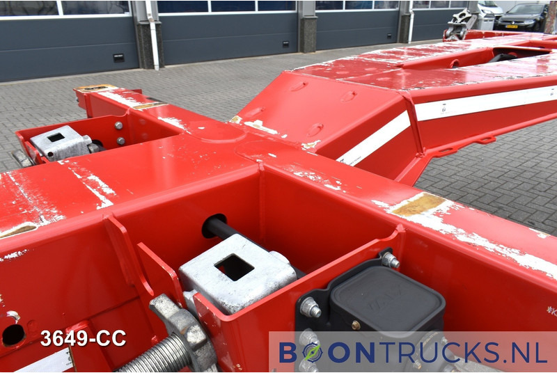Container transporter/ Swap body semi-trailer D-Tec FLEXITRAILER | 2x20-30-40-45ft HC * 2x LIFT AXLE * 2x EXTENDABLE * NL TRAILER * APK 09-2026: picture 16
