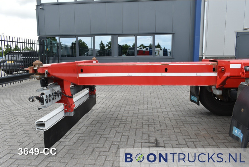 Container transporter/ Swap body semi-trailer D-Tec FLEXITRAILER | 2x20-30-40-45ft HC * 2x LIFT AXLE * 2x EXTENDABLE * NL TRAILER * APK 09-2026: picture 13
