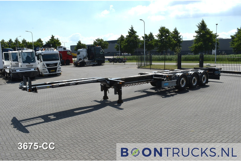 D-Tec FLEXITRAILER | 2x20-30-40-45ft HC * BPW / DISC * ALCOA * 3x EXTENDABLE - Container transporter/ Swap body semi-trailer: picture 5 D-Tec FLEXITRAILER | 2x20-30-40-45ft HC * BPW / DISC * ALCOA * 3x EXTENDABLE - Container transporter/ Swap body semi-trailer: picture 5