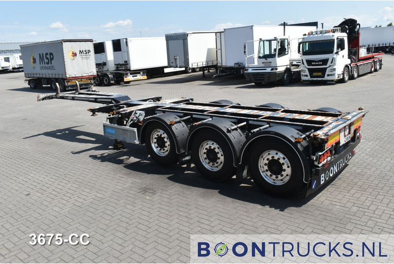 D-Tec FLEXITRAILER | 2x20-30-40-45ft HC * BPW / DISC * ALCOA * 3x EXTENDABLE - Container transporter/ Swap body semi-trailer: picture 3 D-Tec FLEXITRAILER | 2x20-30-40-45ft HC * BPW / DISC * ALCOA * 3x EXTENDABLE - Container transporter/ Swap body semi-trailer: picture 3