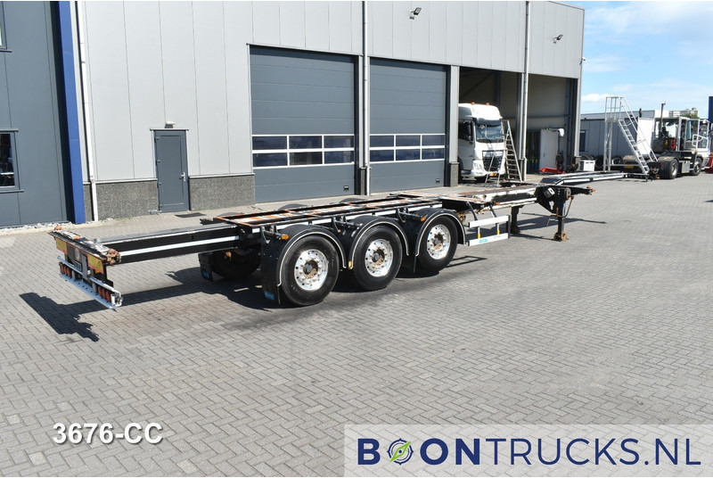 D-Tec FLEXITRAILER | 2x20-30-40-45ft HC * MB / DISC * ALCOA * 2x EXTENDABLE - Container transporter/ Swap body semi-trailer: picture 2 D-Tec FLEXITRAILER | 2x20-30-40-45ft HC * MB / DISC * ALCOA * 2x EXTENDABLE - Container transporter/ Swap body semi-trailer: picture 2