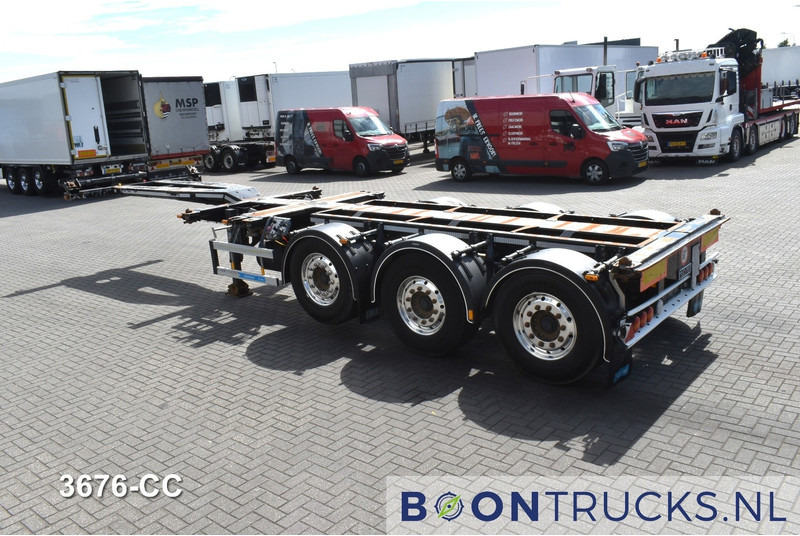 D-Tec FLEXITRAILER | 2x20-30-40-45ft HC * MB / DISC * ALCOA * 2x EXTENDABLE - Container transporter/ Swap body semi-trailer: picture 3 D-Tec FLEXITRAILER | 2x20-30-40-45ft HC * MB / DISC * ALCOA * 2x EXTENDABLE - Container transporter/ Swap body semi-trailer: picture 3