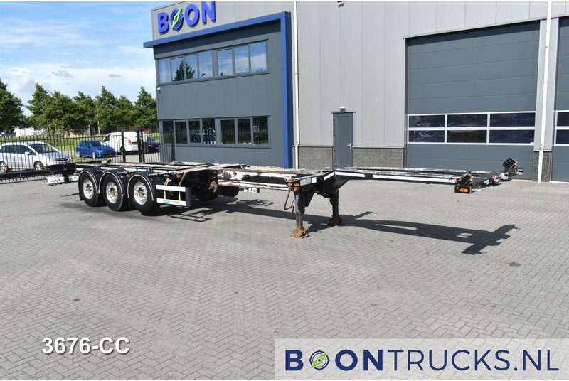 D-Tec FLEXITRAILER | 2x20-30-40-45ft HC * MB / DISC * ALCOA * 2x EXTENDABLE - Container transporter/ Swap body semi-trailer: picture 4 D-Tec FLEXITRAILER | 2x20-30-40-45ft HC * MB / DISC * ALCOA * 2x EXTENDABLE - Container transporter/ Swap body semi-trailer: picture 4