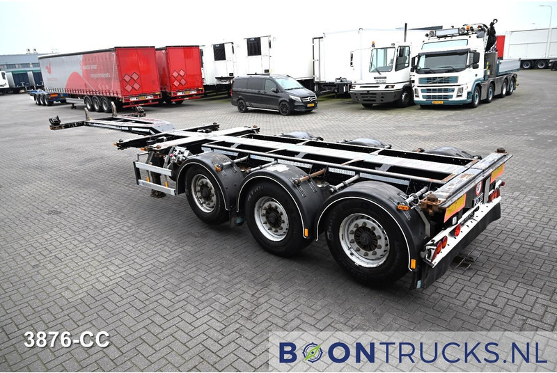 D-Tec FLEXITRAILER LS | 2x20-30-40-45ft HC * 2x LIFT AXLE * BPW / DISC * 2x EXTENDABLE - Container transporter/ Swap body semi-trailer: picture 3 D-Tec FLEXITRAILER LS | 2x20-30-40-45ft HC * 2x LIFT AXLE * BPW / DISC * 2x EXTENDABLE - Container transporter/ Swap body semi-trailer: picture 3