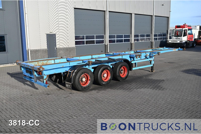 KOHLER CS 40/220/3 FIXED CHASSIS | 2x20-30-40ft * STEEL SUSPENSION * SAF / DRUM - Container transporter/ Swap body semi-trailer: picture 1 KOHLER CS 40/220/3 FIXED CHASSIS | 2x20-30-40ft * STEEL SUSPENSION * SAF / DRUM - Container transporter/ Swap body semi-trailer: picture 1