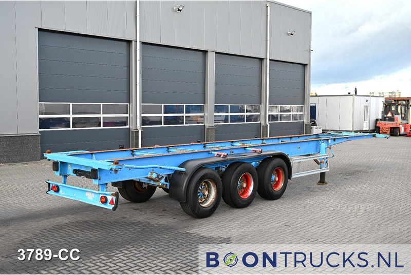 Kässbohrer SC 10-24 FIXED CHASSIS | 40ft * STEEL SUSPENSION * 4100 Kg * BPW - Container transporter/ Swap body semi-trailer: picture 1 Kässbohrer SC 10-24 FIXED CHASSIS | 40ft * STEEL SUSPENSION * 4100 Kg * BPW - Container transporter/ Swap body semi-trailer: picture 1