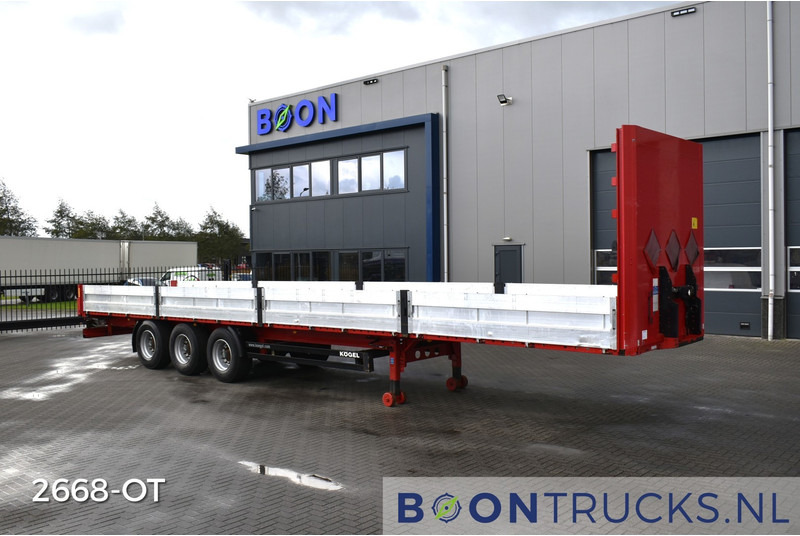 Kögel SN 24 FLATBED | ALU BOARDS * HARDWOOD FLOOR * NL TRAILER * APK 09-2025 * TOP! - Dropside/ Flatbed semi-trailer: picture 4 Kögel SN 24 FLATBED | ALU BOARDS * HARDWOOD FLOOR * NL TRAILER * APK 09-2025 * TOP! - Dropside/ Flatbed semi-trailer: picture 4