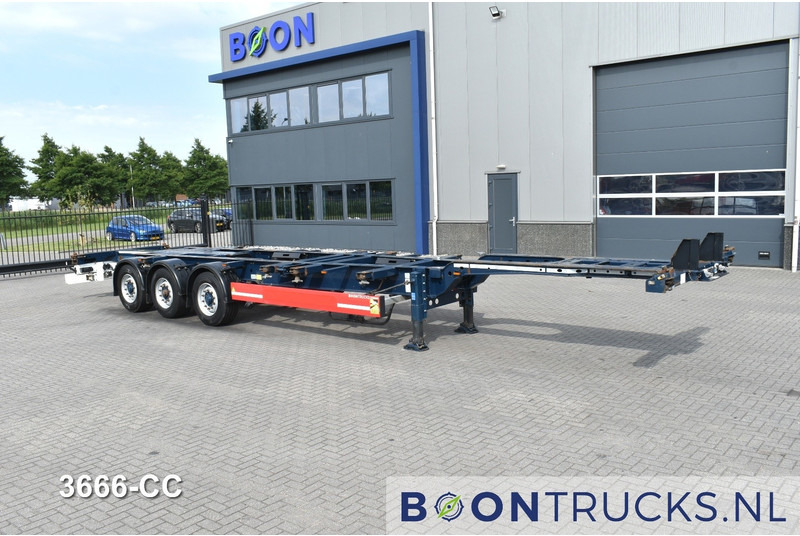 Krone SD BOX LINER | 2x20-40-45ft HC * LIFT AXLE * BPW/DISC * EXTENDABLE REAR * 10x AVAILABLE - Container transporter/ Swap body semi-trailer: picture 4 Krone SD BOX LINER | 2x20-40-45ft HC * LIFT AXLE * BPW/DISC * EXTENDABLE REAR * 10x AVAILABLE - Container transporter/ Swap body semi-trailer: picture 4
