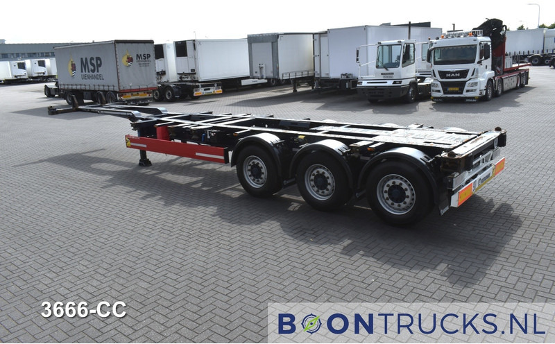 Krone SD BOX LINER | 2x20-40-45ft HC * LIFT AXLE * BPW/DISC * EXTENDABLE REAR * 10x AVAILABLE - Container transporter/ Swap body semi-trailer: picture 3 Krone SD BOX LINER | 2x20-40-45ft HC * LIFT AXLE * BPW/DISC * EXTENDABLE REAR * 10x AVAILABLE - Container transporter/ Swap body semi-trailer: picture 3