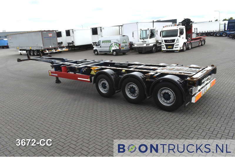 Krone SD BOX LINER | 2x20-40-45ft HC * LIFTAS * BPW/SCHIJF * ACHTERSCHUIVER * 10x AVAILABLE - Container transporter/ Swap body semi-trailer: picture 3 Krone SD BOX LINER | 2x20-40-45ft HC * LIFTAS * BPW/SCHIJF * ACHTERSCHUIVER * 10x AVAILABLE - Container transporter/ Swap body semi-trailer: picture 3