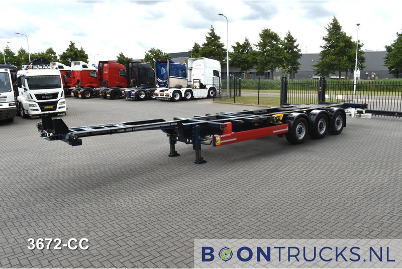 Krone SD BOX LINER | 2x20-40-45ft HC * LIFTAS * BPW/SCHIJF * ACHTERSCHUIVER * 10x AVAILABLE - Container transporter/ Swap body semi-trailer: picture 5 Krone SD BOX LINER | 2x20-40-45ft HC * LIFTAS * BPW/SCHIJF * ACHTERSCHUIVER * 10x AVAILABLE - Container transporter/ Swap body semi-trailer: picture 5