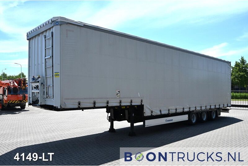 Krone SD MEGA LINER DOUBLE FLOOR * LIFT ROOF * SLIDE ROOF * BPW * TOP! - Low loader semi-trailer: picture 5 Krone SD MEGA LINER DOUBLE FLOOR * LIFT ROOF * SLIDE ROOF * BPW * TOP! - Low loader semi-trailer: picture 5