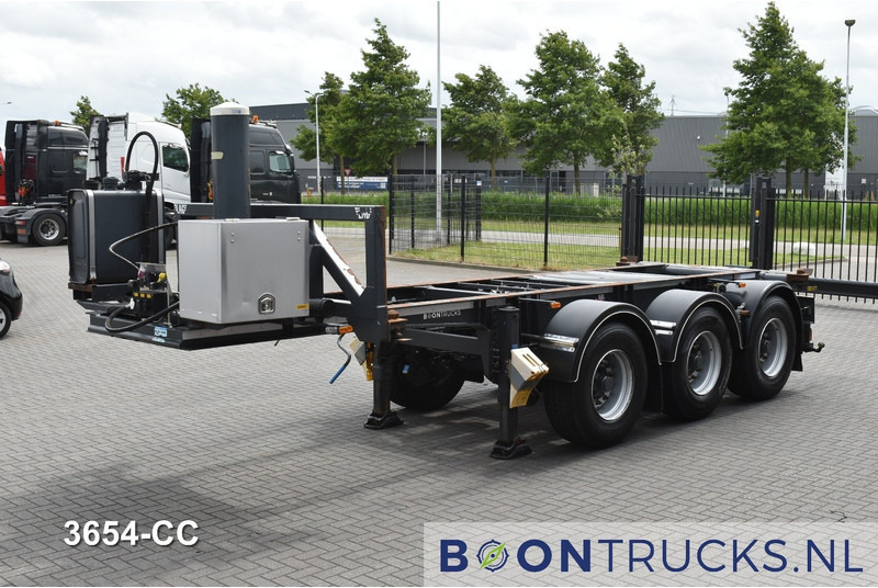 LAG O-3-CC A9 | 20ft TIPPING CHASSIS * 24v SELF SUPPORT * LIFT AXLE * BPW / DISC - Container transporter/ Swap body semi-trailer: picture 4 LAG O-3-CC A9 | 20ft TIPPING CHASSIS * 24v SELF SUPPORT * LIFT AXLE * BPW / DISC - Container transporter/ Swap body semi-trailer: picture 4