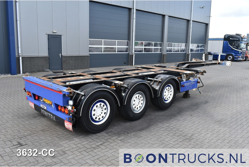 Pacton T3-010 | 2x20-30-40-45ft HC * LIFT AXLE * SAF/DISC * NL TRAILER * APK 10-2025 - Container transporter/ Swap body semi-trailer: picture 1 Pacton T3-010 | 2x20-30-40-45ft HC * LIFT AXLE * SAF/DISC * NL TRAILER * APK 10-2025 - Container transporter/ Swap body semi-trailer: picture 1