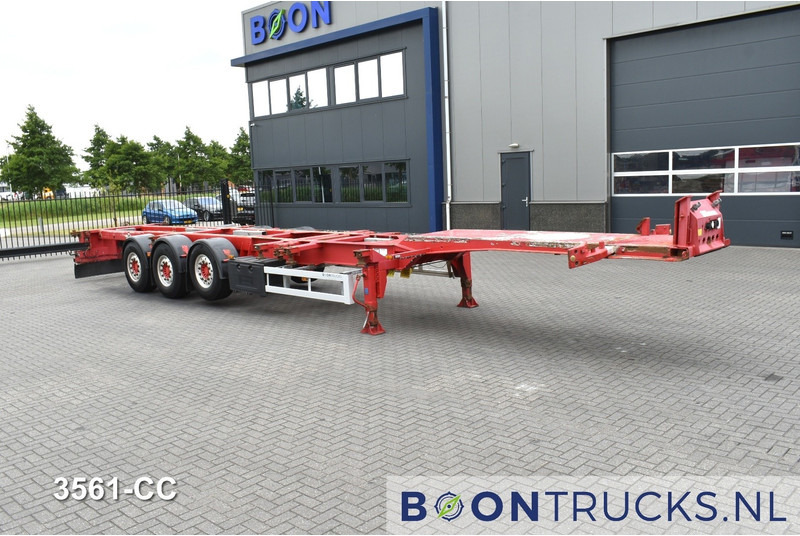 Renders EURO 900 | 2x20-30-40-45ft HC * SAF/DISC * LIFT AXLE * EXTENDABLE REAR - Container transporter/ Swap body semi-trailer: picture 4 Renders EURO 900 | 2x20-30-40-45ft HC * SAF/DISC * LIFT AXLE * EXTENDABLE REAR - Container transporter/ Swap body semi-trailer: picture 4