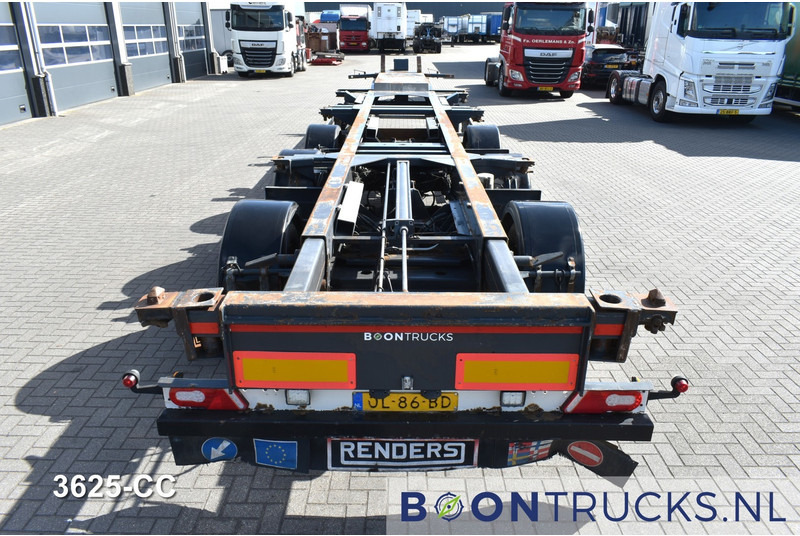 Renders ROC 12.27CC | 2x20-30-40-45ft HC * X-STEERING * SAF/DISC * NL TRAILER - Container transporter/ Swap body semi-trailer: picture 5 Renders ROC 12.27CC | 2x20-30-40-45ft HC * X-STEERING * SAF/DISC * NL TRAILER - Container transporter/ Swap body semi-trailer: picture 5