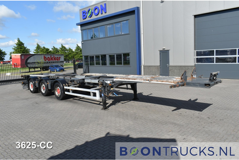 Renders ROC 12.27CC | 2x20-30-40-45ft HC * X-STEERING * SAF/DISC * NL TRAILER - Container transporter/ Swap body semi-trailer: picture 3 Renders ROC 12.27CC | 2x20-30-40-45ft HC * X-STEERING * SAF/DISC * NL TRAILER - Container transporter/ Swap body semi-trailer: picture 3