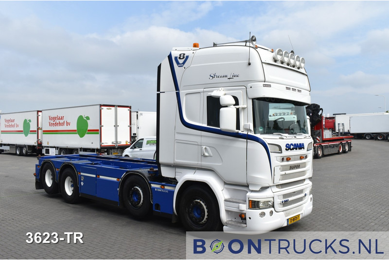 Scania R520 8 x 2 | 20ft * V8 * RETARDER * NL TRUCK * APK 08-2025 * TOP CONDITION * VOGELZANG 2020 - Container transporter/ Swap body truck: picture 4 Scania R520 8 x 2 | 20ft * V8 * RETARDER * NL TRUCK * APK 08-2025 * TOP CONDITION * VOGELZANG 2020 - Container transporter/ Swap body truck: picture 4