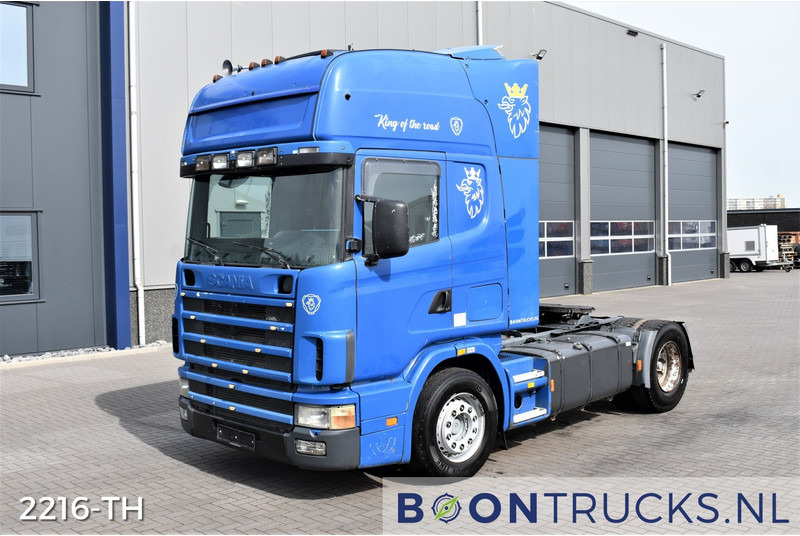 Scania R164 480 V8 4x2 |ONLY FOR PARTS * ENGINE RUNNING * NO INTERIOR !! - Tractor unit: picture 1 Scania R164 480 V8 4x2 |ONLY FOR PARTS * ENGINE RUNNING * NO INTERIOR !! - Tractor unit: picture 1