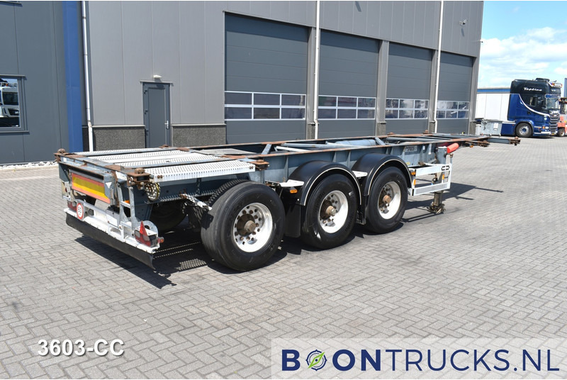 Van Hool 3B0071 TANK CHASSIS | 20-30ft * ADR: FL, AT, OX * 3840 KG * LIFT AXLE - Container transporter/ Swap body semi-trailer: picture 1 Van Hool 3B0071 TANK CHASSIS | 20-30ft * ADR: FL, AT, OX * 3840 KG * LIFT AXLE - Container transporter/ Swap body semi-trailer: picture 1