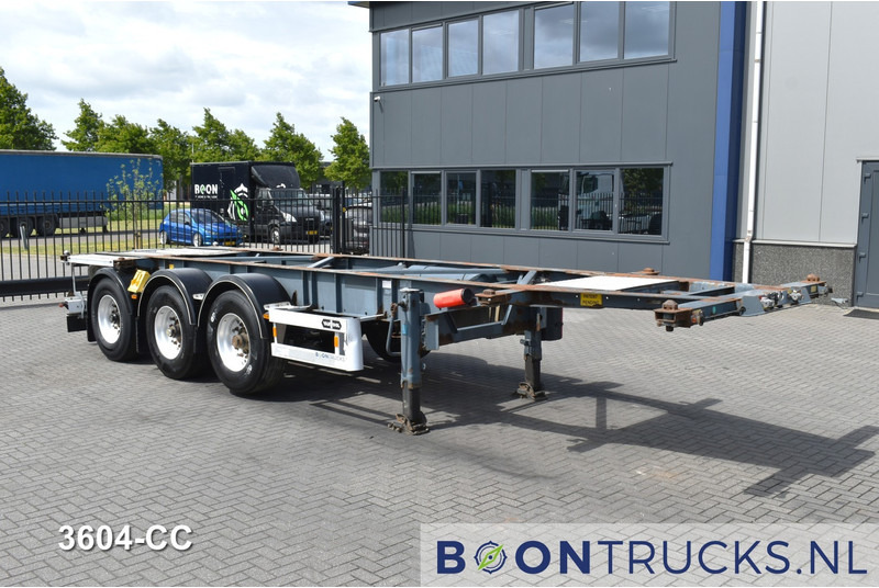 Van Hool 3B0071 TANK CHASSIS | 20-30ft * ADR: FL, AT, OX * 3840 KG * LIFT AXLE - Container transporter/ Swap body semi-trailer: picture 3 Van Hool 3B0071 TANK CHASSIS | 20-30ft * ADR: FL, AT, OX * 3840 KG * LIFT AXLE - Container transporter/ Swap body semi-trailer: picture 3