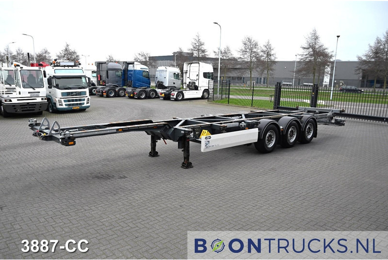 Van Hool A3C002 | 2x20-30-40-45ft HC * LIFT AXLE * DISC BRAKE * EXTENDABLE REAR - Container transporter/ Swap body semi-trailer: picture 5 Van Hool A3C002 | 2x20-30-40-45ft HC * LIFT AXLE * DISC BRAKE * EXTENDABLE REAR - Container transporter/ Swap body semi-trailer: picture 5