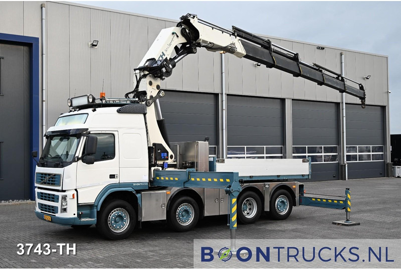Volvo FM 480 8x2 R + HMF THOR 8520 K5 | 85 T/M CRANE * WINCH * MANUAL * NL TRUCK * TOP! - Crane truck: picture 1 Volvo FM 480 8x2 R + HMF THOR 8520 K5 | 85 T/M CRANE * WINCH * MANUAL * NL TRUCK * TOP! - Crane truck: picture 1