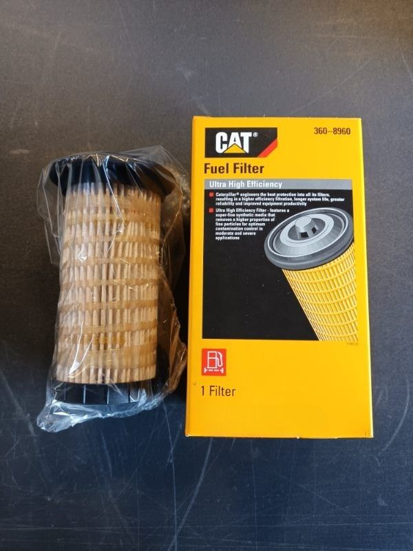 CATERPILLAR ELEMENT FUEL FILTER 360-8960 - Construction machinery: picture 1 CATERPILLAR ELEMENT FUEL FILTER 360-8960 - Construction machinery: picture 1