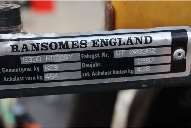 Garden mower Ransomes 933D ROTARY: picture 18