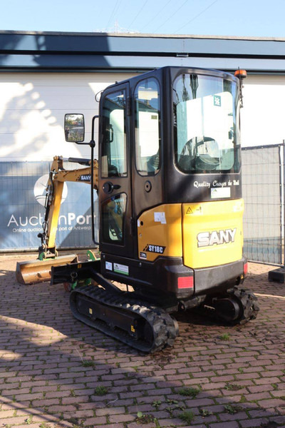 Sany SY18C - Mini excavator: picture 4 Sany SY18C - Mini excavator: picture 4