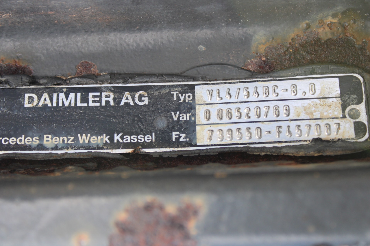 AXA FATA MERCEDES ACTROS MP2 MP3 VL4-540C-8,0 006520769 A9433312201 - Front axle for Truck: picture 2 AXA FATA MERCEDES ACTROS MP2 MP3 VL4-540C-8,0 006520769 A9433312201 - Front axle for Truck: picture 2