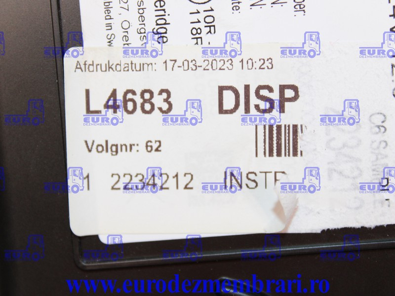CEAS BORD DIGITAL DAF XF XG 2234212 - Dashboard for Truck: picture 5 CEAS BORD DIGITAL DAF XF XG 2234212 - Dashboard for Truck: picture 5