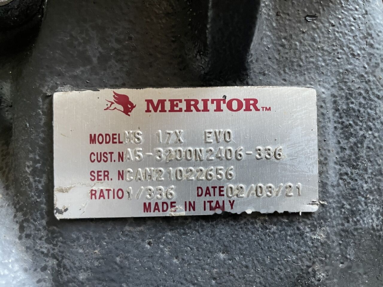 IVECO MS 17X EVO R=1/336 3,36 S-WAY - Differential gear for Truck: picture 2 IVECO MS 17X EVO R=1/336 3,36 S-WAY - Differential gear for Truck: picture 2