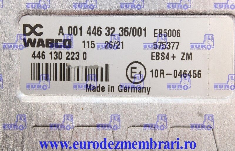 Mercedes-Benz ACTROS MP5 A0014463236 - ECU for Truck: picture 2 Mercedes-Benz ACTROS MP5 A0014463236 - ECU for Truck: picture 2