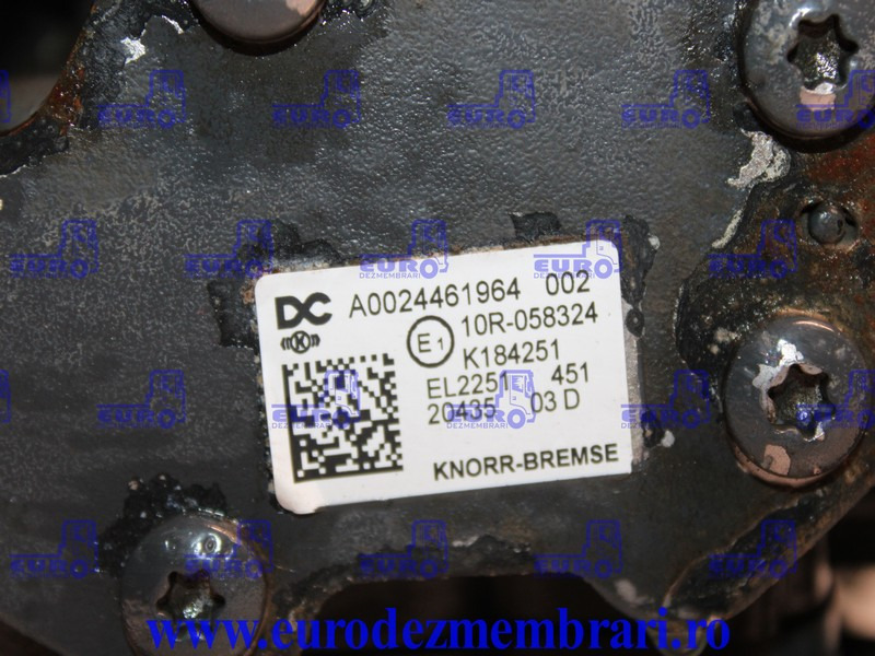 SUPAPA REFULARE MERCEDES ACTROS MP4 A0024461964, K184251 - Brake valve for Truck: picture 2 SUPAPA REFULARE MERCEDES ACTROS MP4 A0024461964, K184251 - Brake valve for Truck: picture 2