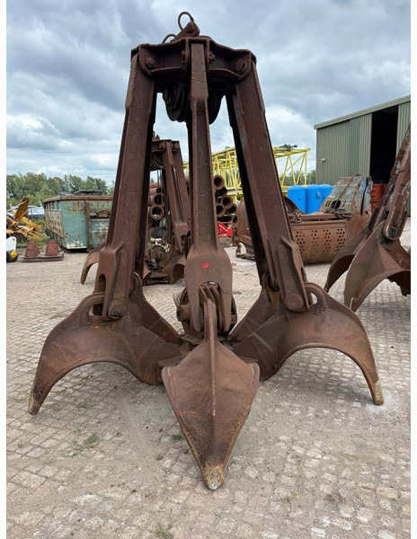 Mechanical Orange Peel Grab Dutch Poly grab - Grapple for Construction machinery: picture 3 Mechanical Orange Peel Grab Dutch Poly grab - Grapple for Construction machinery: picture 3