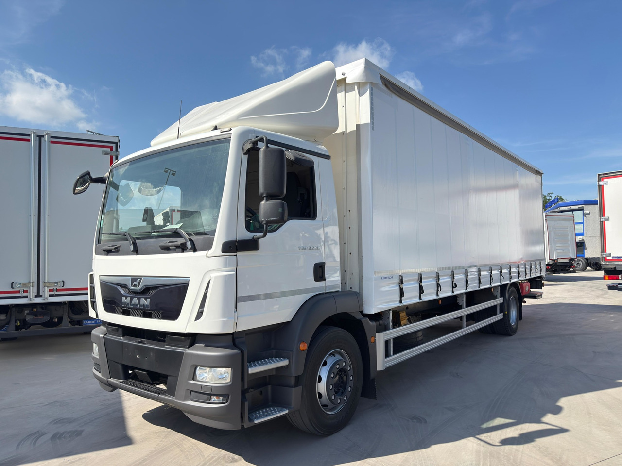 MAN 18.290 BL TGM E6 (Tauliner) - Curtainsider truck: picture 1 MAN 18.290 BL TGM E6 (Tauliner) - Curtainsider truck: picture 1