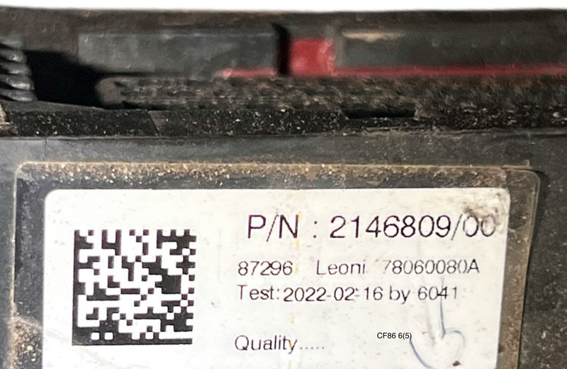 DAF - Cables/ Wire harness: picture 2 DAF - Cables/ Wire harness: picture 2