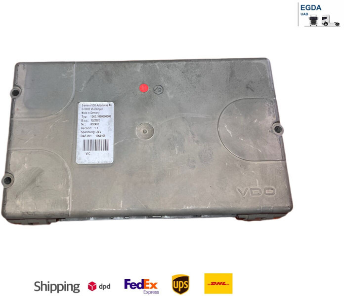 DAF Siemens VDO Automative AG D-78052 116037 - ECU: picture 1 DAF Siemens VDO Automative AG D-78052 116037 - ECU: picture 1