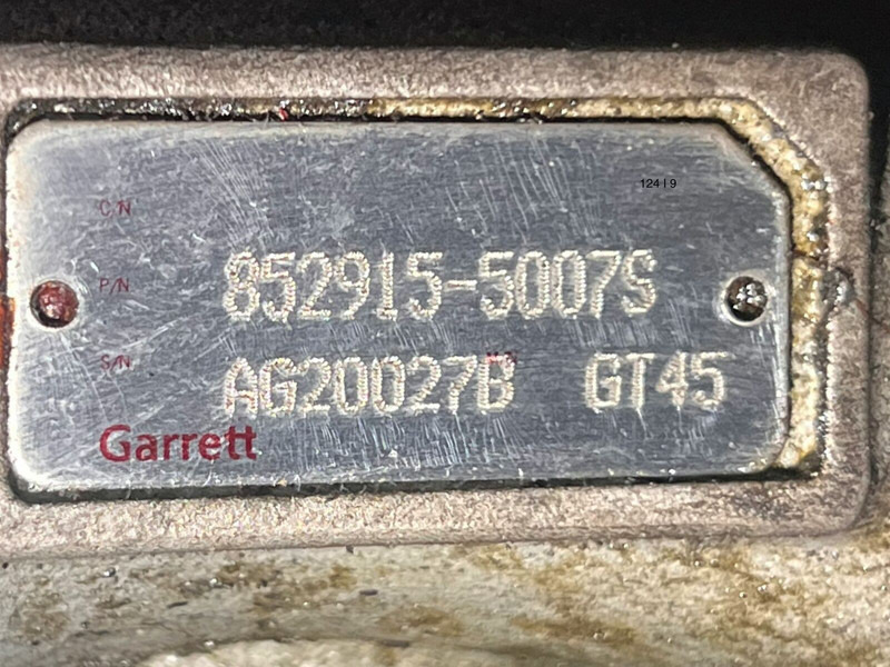 Garrett - Spare parts: picture 2 Garrett - Spare parts: picture 2
