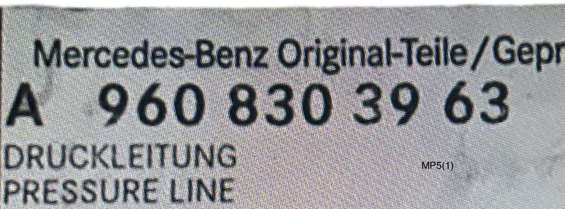 Mercedes-Benz MP5 - Spare parts: picture 2 Mercedes-Benz MP5 - Spare parts: picture 2