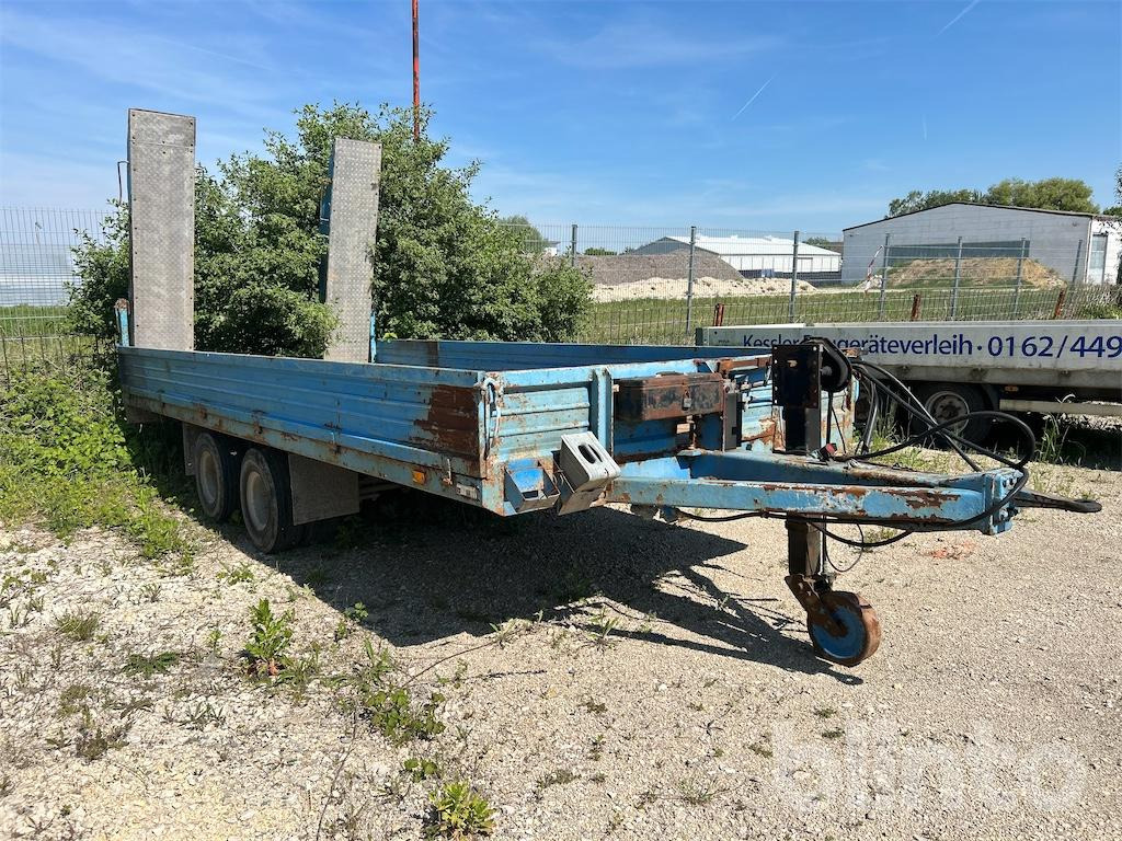 1986 Auwärter TTH109 - Low loader trailer: picture 1 1986 Auwärter TTH109 - Low loader trailer: picture 1
